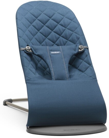 BabyBjörn Bliss Vippestol Vevet Klassisk Quilt Midnattsblå BabyBjörn Bliss Vippestol Vevet Klassisk Quilt Midnattsblå