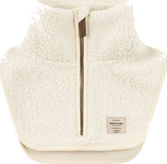 MINI A TURE Matakton Teddyfleece Zip Neckwarmer. Grs Cream L MINI A TURE Matakton Teddyfleece Zip Neckwarmer. Grs Cream L