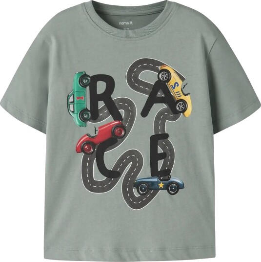 Name It Nmmvoto Ss Nreg Top Green 110