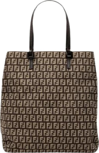 Fendi Vintage Dame Brun