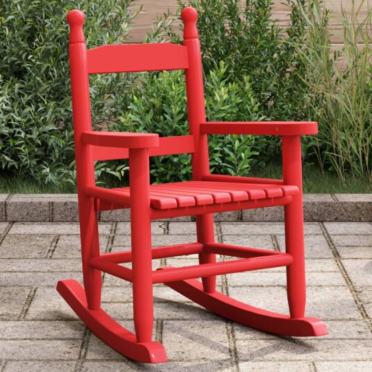 Gyngestol for barn rød heltre poppeltre 4008882