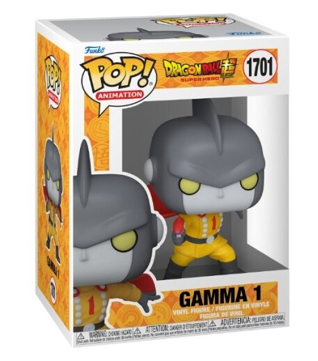 Funko POP Dragon Ball Super Heroes actionfigur Gamma 1 Funko POP Dragon Ball Super Heroes actionfigur Gamma 1