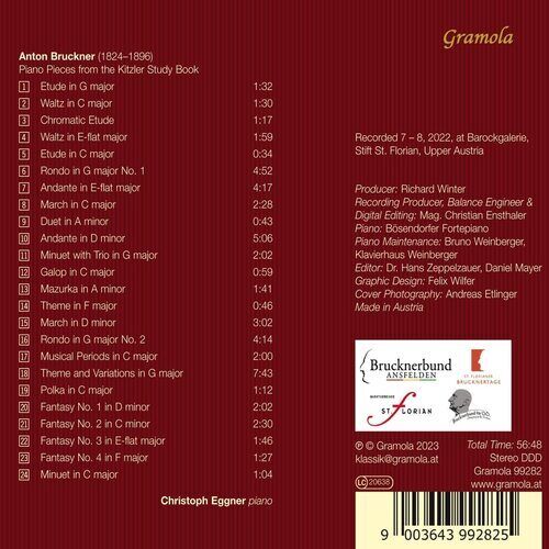 MediaTronixs Anton Bruckner : Anton Bruckner: Klavierst?cke Aus Dem Kitzler-Studienbuch CD Pre-Owned