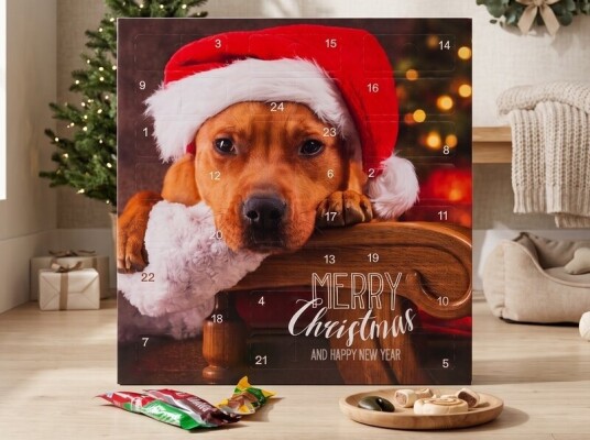 Julekalender med hundegodteri