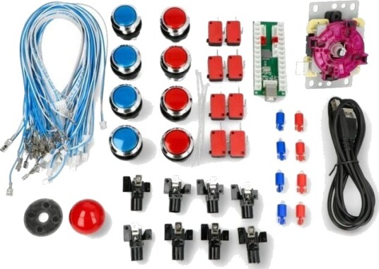 Arcade byggesett til Raspberry Pi joystick og 10 knapper Arcade byggesett til Raspberry Pi joystick og 10 knapper