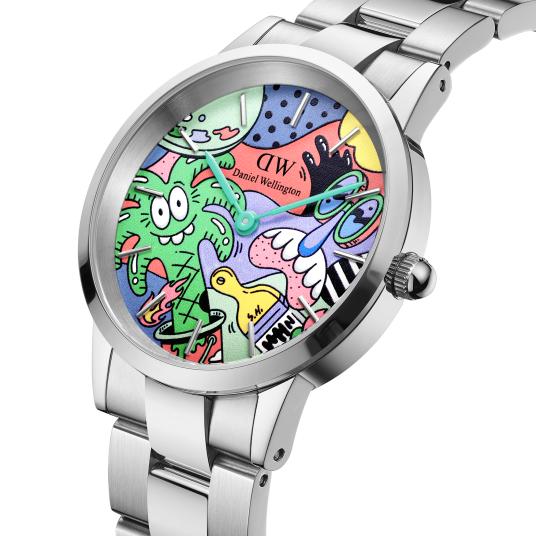 Daniel Wellington DW Watch Steven Harrington x DW: Iconic Link Multicolor 40mm Silver Daniel Wellington DW Watch Steven Harrington x DW: Iconic Link Multicolor 40mm Silver