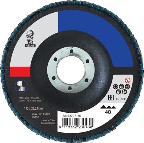 Norton Abrasives 78072707146 Slipeskive, vinkelsliper