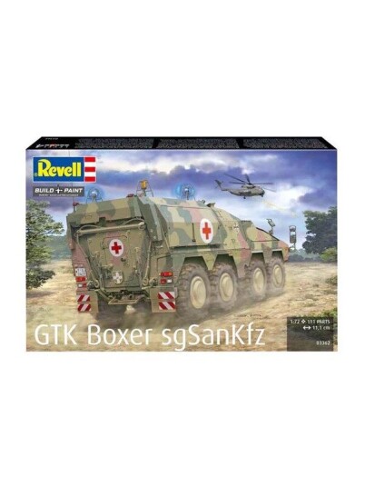 Revell Model Building Kit GTK Boxer sgSANKfz 1:72 111st.