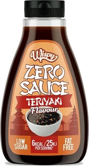 Wispy Zero Sauce, 430g x 9stk, Teriyaki Wispy Zero Sauce, 430g x 9stk, Teriyaki