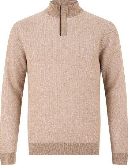 Slowear Herre Strikkevarer Beige XL,