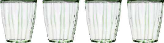 Serax Glass 02 Transparent Gigi Set/4   Green   ONE SIZE