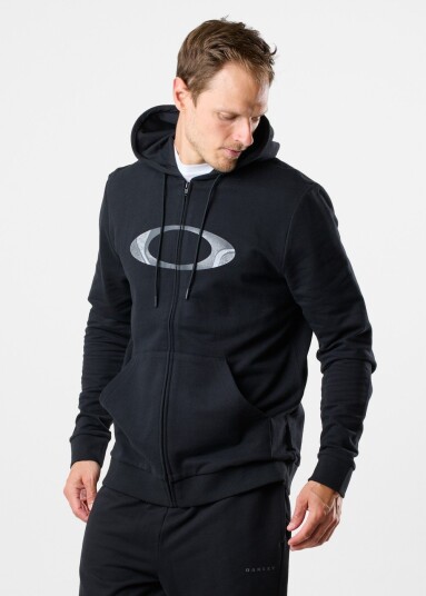Oakley New Ellipse Zip Hoodie Blackout 2xl Sweatshirts