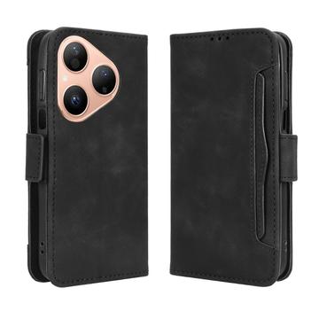 Huawei Pura 80 Kortholder Lommebokveske Svart