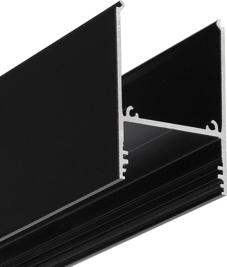 Topmet 1m aluminiumsprofil COMBO30 01 ACDE 9 Svart anodisert påbygging LED skinne Topmet 1m aluminiumsprofil COMBO30 01 ACDE 9 Svart anodisert påbygging LED skinne