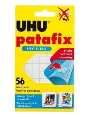 Artequipment Uhu Patafix Monteringskomponering Clear 56 Stk Universal Artequipment Uhu Patafix Monteringskomponering Clear 56 Stk Universal