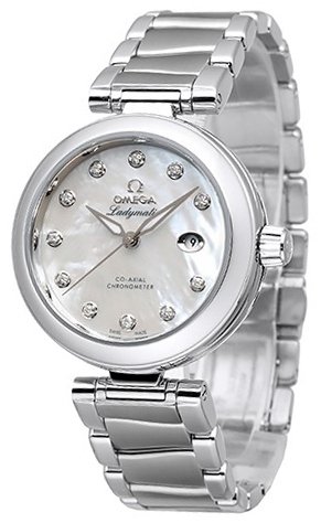 Omega Dameklokke 425.30.34.20.55.002 De Ville Ladymatic Co Axial 34mm