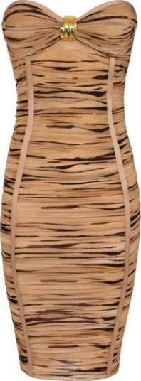 Elisabetta Franchi Dame Kjoler Brun XS,