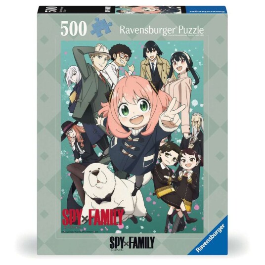 Puslespill 500 Spy X Family Ravensburger Puslespill 500 Spy X Family Ravensburger