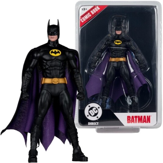 McFarlane Toys DC Direct Page Punchers Batman (Batman 89) 7" Action Figure & Comic