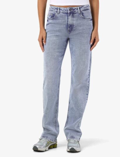 NOISY MAY Nmmonica Hw Straight Jean Az359Lb Noos   Blue   32 x 32