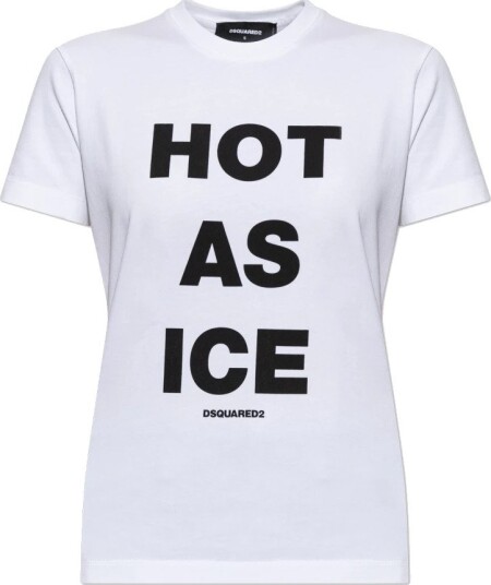 Dsquared2 Dame Topper Hvit 2XS,
