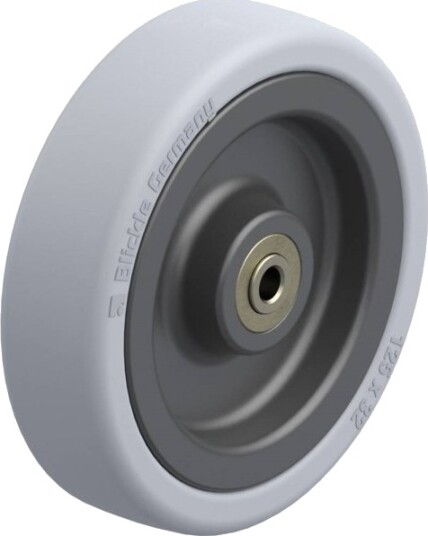 Blickle 105122 Vpa 126/8K Plasthjul, Hjuldiameter: 125 Mm, Bæreevne (Maks.): 125 Kg, 1 Stk