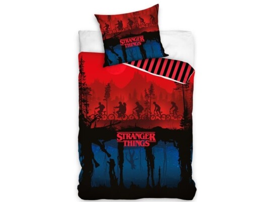 Mcu Stranger Things Sengetøj 140x200 cm 100 procent bomuld Design 2