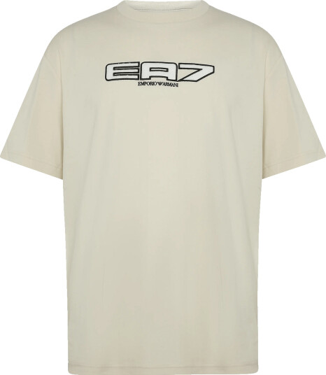 EA7 T Shirt   Cream   S