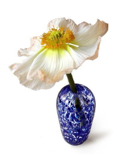 Mimou Håndblæst Vase Liv Konfetti Blue KLIEN ONE SIZE