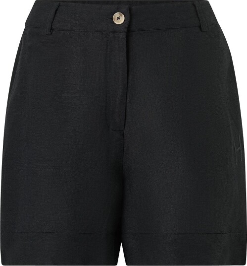 Hést Shorts i lin Emilie Svart Hést Shorts i lin Emilie Svart