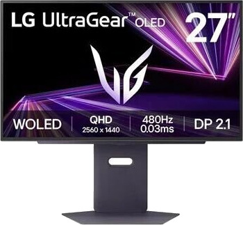 LG UltraGear 27" Gaming Monitor 2560x1440 OLED 480Hz med DisplayHDR 400