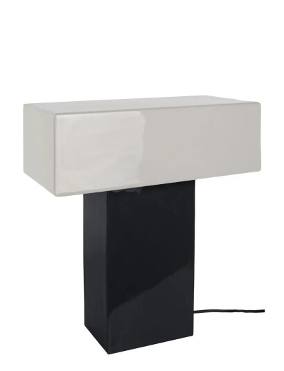 Leitmotiv Table Lamp Grato Recto Black H35CM Leitmotiv Table Lamp Grato Recto Black H35CM