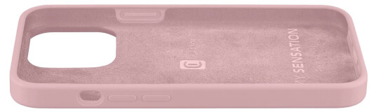 CellularLine Sensation Silikondeksel iPhone 13 Pro - Rosa