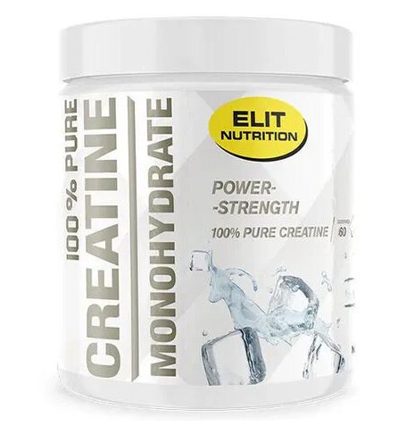 ELIT NUTRITION ELIT 100% Pure Creatine monohydrate - 300 g ELIT NUTRITION ELIT 100% Pure Creatine monohydrate - 300 g
