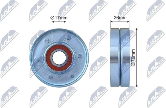 NTY RNK-VV-015 Strammehjul, kilerem