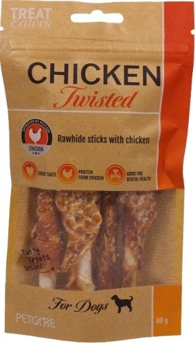 Treateaters Te Twisted Chicken 80 G Treateaters Te Twisted Chicken 80 G