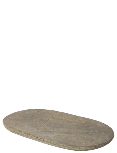 Au Maison Cutting Board Oval - Grey - 23X12CM