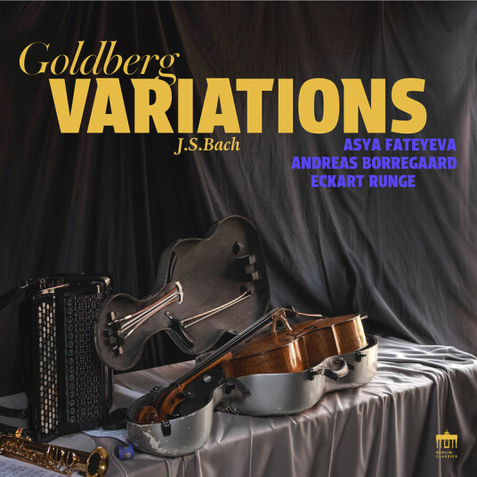 Asya Fateyeva, Eckart Runge, Andreas Borregaard Bach: Goldberg Variations CD