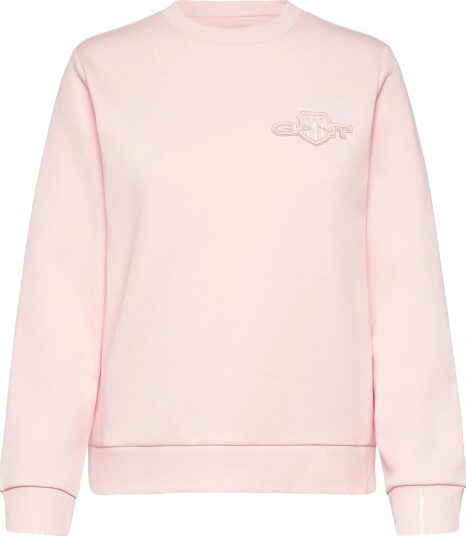Gant Reg Tonal Shield C Neck Sweat Pink L
