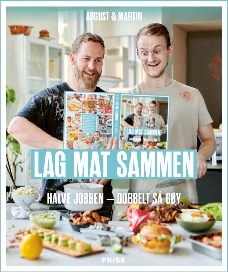 Lag Mat Sammen av August Borgås og Martin Bryn - Kokkebok for Par