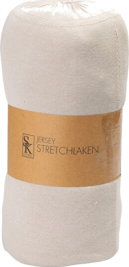SK Home Jersey stretchlaken 120x200 Beige 120x200