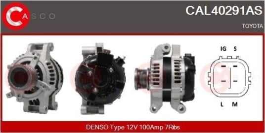 CASCO CAL40291AS Dynamo