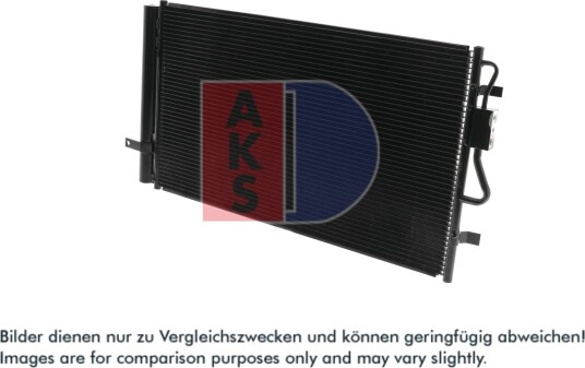 AKS DASIS 152057N Kondensator, klimaanlegg AKS DASIS 152057N Kondensator, klimaanlegg