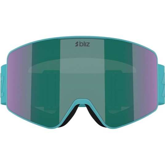 Bliz G001S Matte Turquoise / Brown W Green Mul