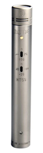 Røde NT55 Kondensatormikrofon for Akustiske Instrumenter, Cardioid
