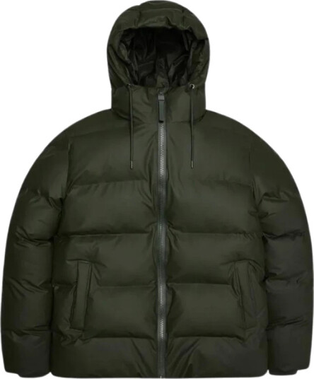 Rains Unisex Alta Puffer Jacket S , Green Rains Unisex Alta Puffer Jacket S , Green