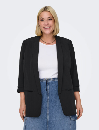 ONLY Carmakoma Carelly 3/4 Life Blazer Tlr Noos - Black - 42