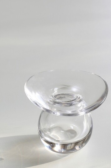 Mimou   Munnblåst vase No.1   Transparent