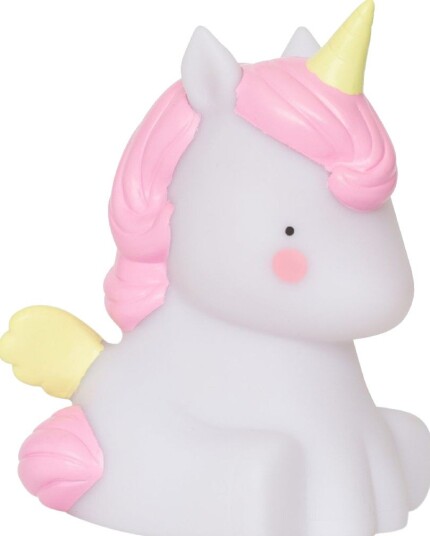 A Little Lovely Company Minilampe 12,5 cm Enhjørning A Little Lovely Company OneSize Nattlampe Hvit A Little Lovely Company Minilampe 12,5 cm Enhjørning A Little Lovely Company OneSize Nattlampe Hvit