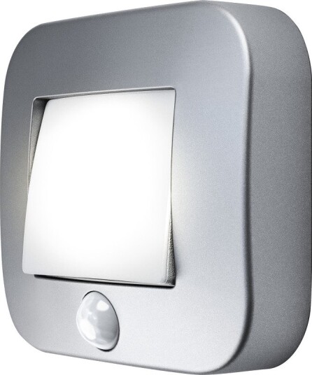 Osram Nightlux Hall nattlampe med sensor sølv